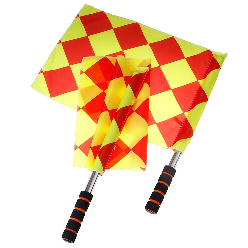 Soccer referee flags Fair Play Football Linesman flags Sports game Referee equipment
