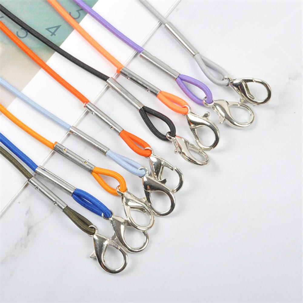 5 teile/los Polyester Maske Verlängerung Seil Mit Haken Einstellbare Maske Lanyard Maske Hängen Seil Handliche Bequem Rest Halter Seil Neue