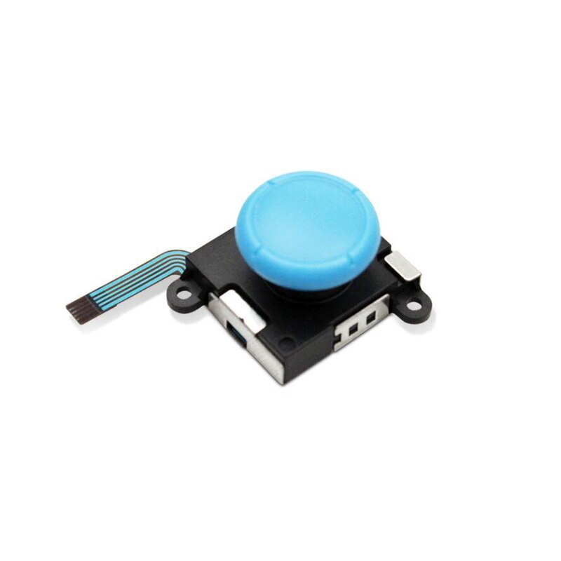 Analog Joystick thumb Stick grip Cap Button Module Control Replacement Part for Nintend Switch Lite NS Mini Joy-Con Controller: Blue