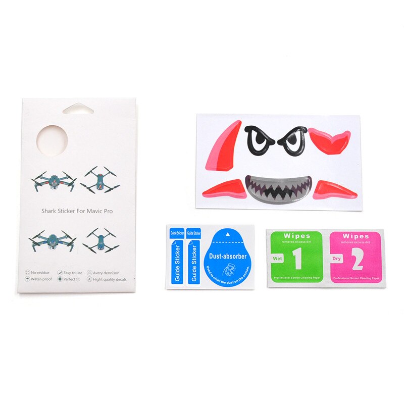 Palumma DJI Mavic Air 2 Drone Sticker Set - Waterproof PVC Skin Decals For Body, Battery & Controller