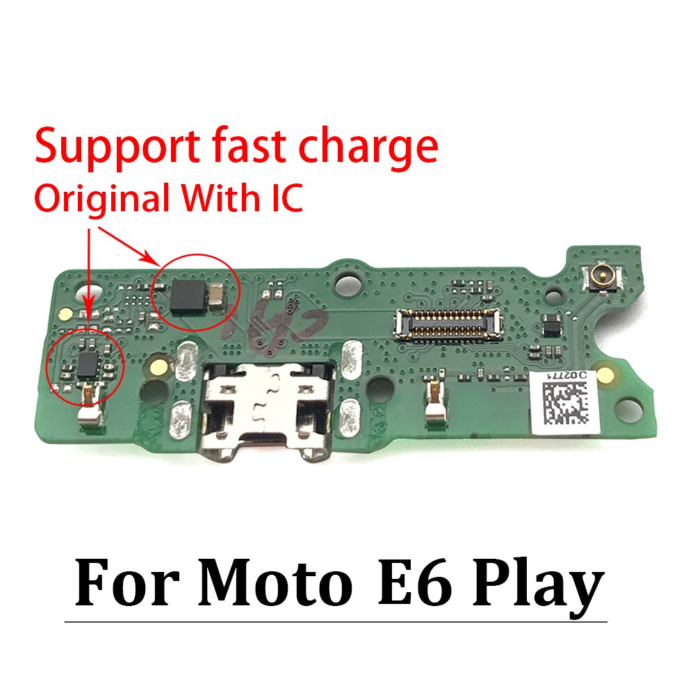 Cable flexible para Motorola Moto G30, G3, G4, G5, G6 Play, G8, X4, G7, Cargador USB, conector de puerto de carga, 10 unids/lote: E6 Play