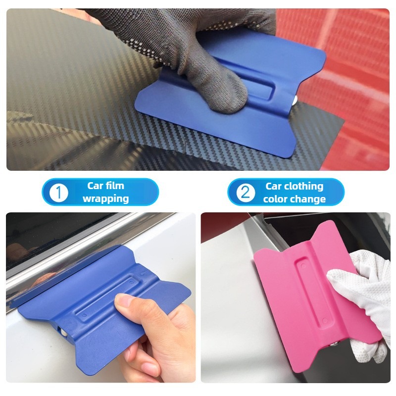ALIWRAP-Herramienta de película para teñir ventanas, escobilla de escurridor de vinilo magnética, raspador de vinilo sin arañazos, herramientas de envoltura de coche, aplicador, accesorios para automóviles