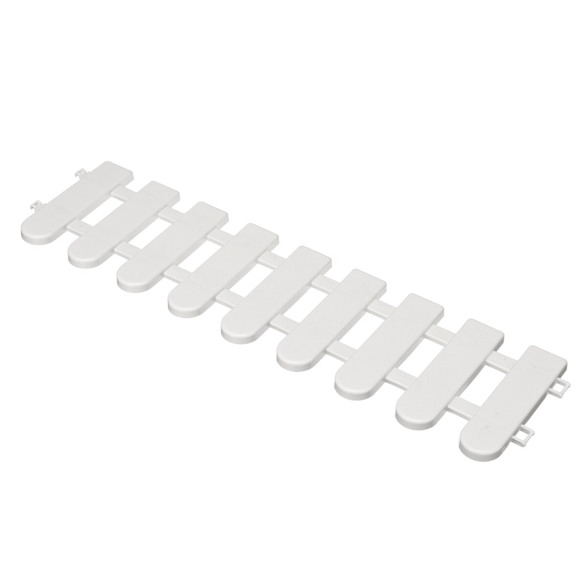 12PCS DIY Easy Assemble Garden Lawn Grass Edging Fence Picket Border Panel Plastic Wall Fencing Board Garden Yard Decoration