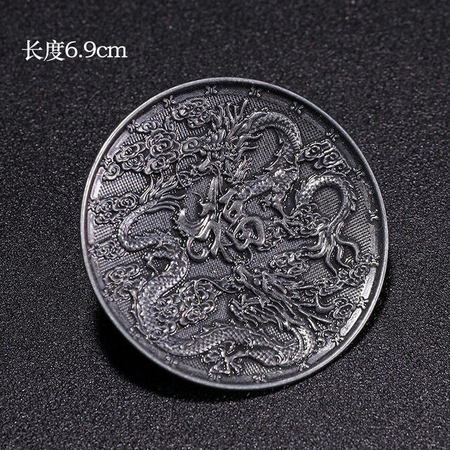 1Pc japonia metalowa podstawka ze stopu uchwyt na kubek spodek herbaty Potholder zestaw do herbaty Kung Fu ekologiczne ceremonia akcesoria Coaster 6.9Cm: P