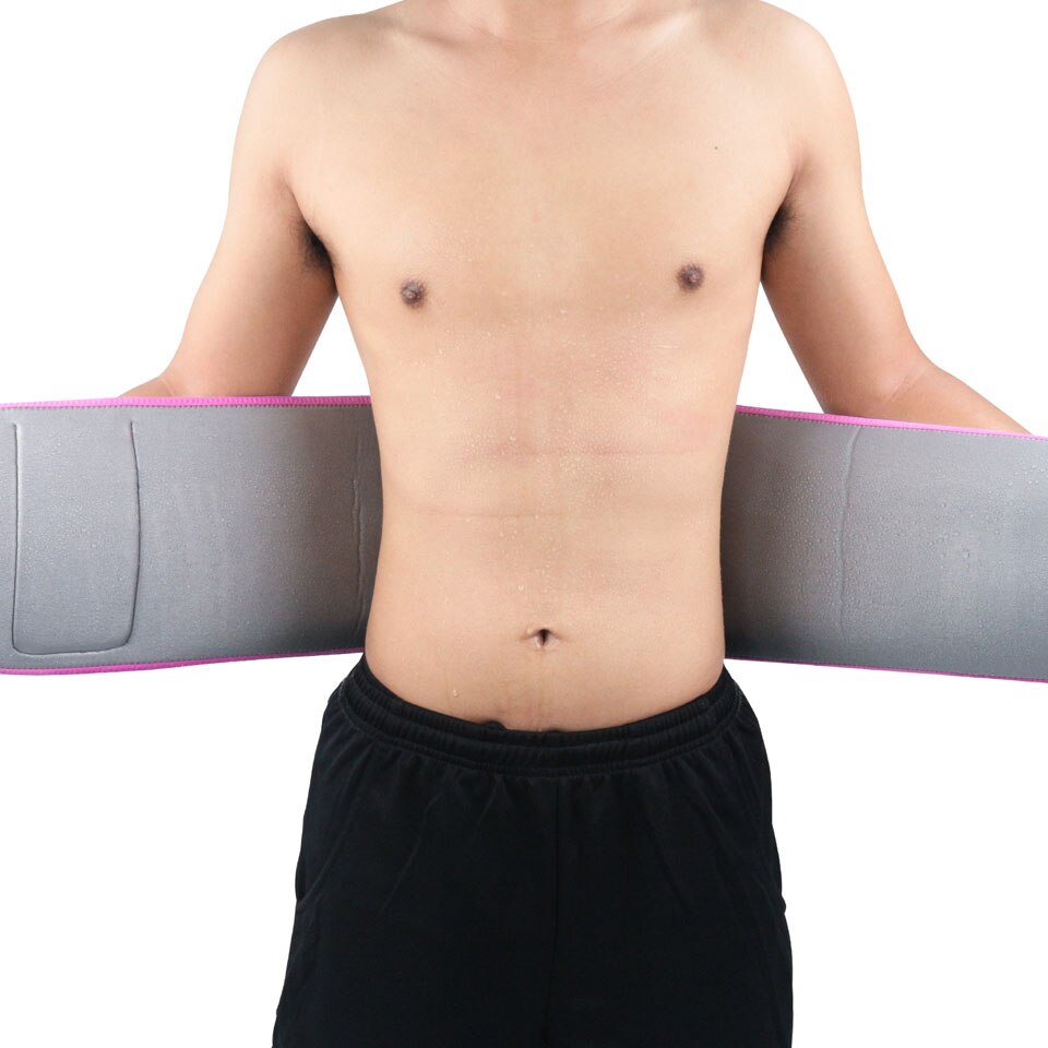 Adjustable Slim fit Abdominal Waist sweat belt Sports Waist trimmer Support Safety Back Support Lumbar Band Protective