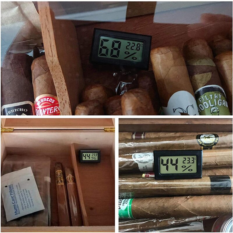 Mini Digital LCD Convenient Temperature Sensor Humidity Meter car Hygrometer Portable Gauge Sensor Fridge Thermometer