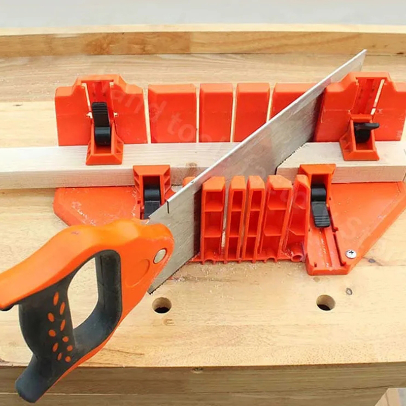 Houtsnijwerk Verstekbak 0/22.5/45/90 Graden Zaaggeleidingshoekgereedschap Meerhoekig Decit Diy Tools Abs Zaagkast
