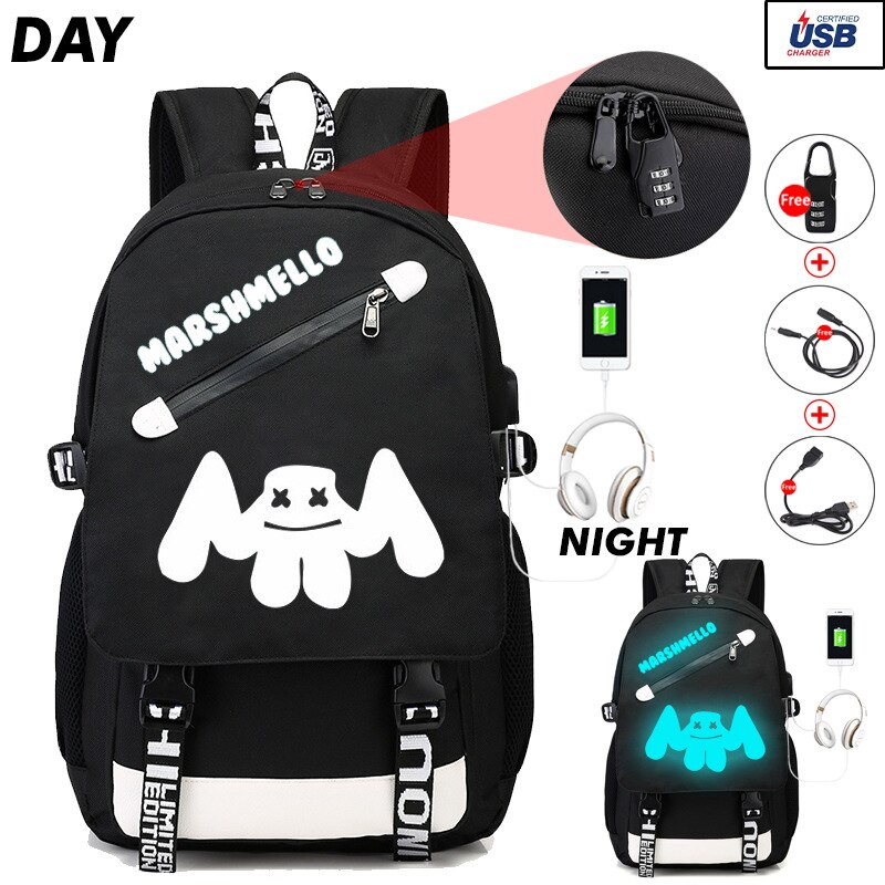 Luminoso mochila para homem e mulher impermeável mochila de viagem esportes ao ar livre montanhismo masculino mochila