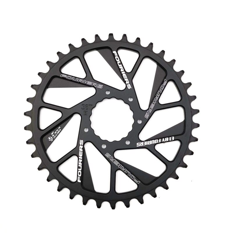 Fouriers fiets enkel kettingblad 0mm offset directe montage voor cinch next slg 4 r sl sixc atlas smal breed tanden fiets kettingblad: 38t