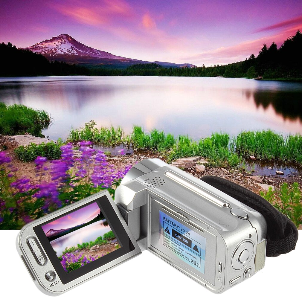 Silver Digital Video Camera DVK507 Exquisitely Durable Gorgeous Digital Video Camera