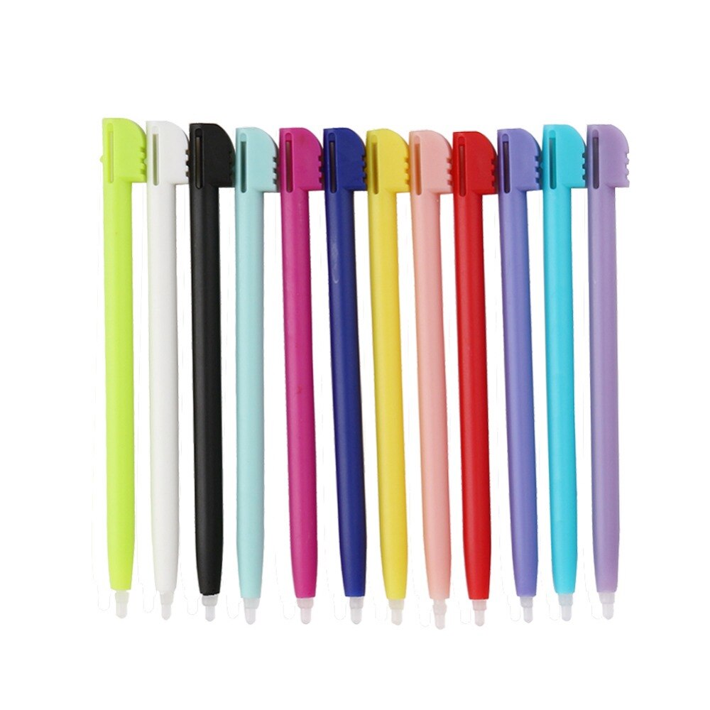 12 Kleuren/Lot Plastic Touch Screen Stylus Pen Voor Nintendo 3DS Xl Voor Ndsi Xl Game Accessoires