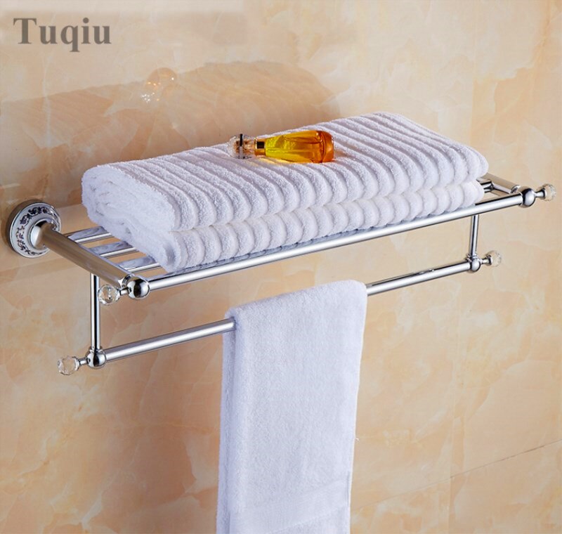 The towel rack bath towel rack of all copper-mater... – Vicedeal