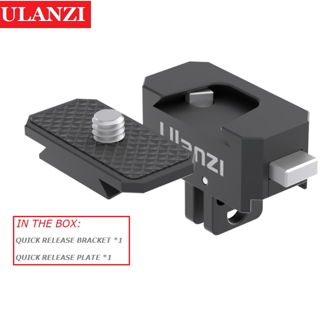 Insta360 Ulanzi Alternative Quick Release Mount Base Bracket: Ulanzi Mount