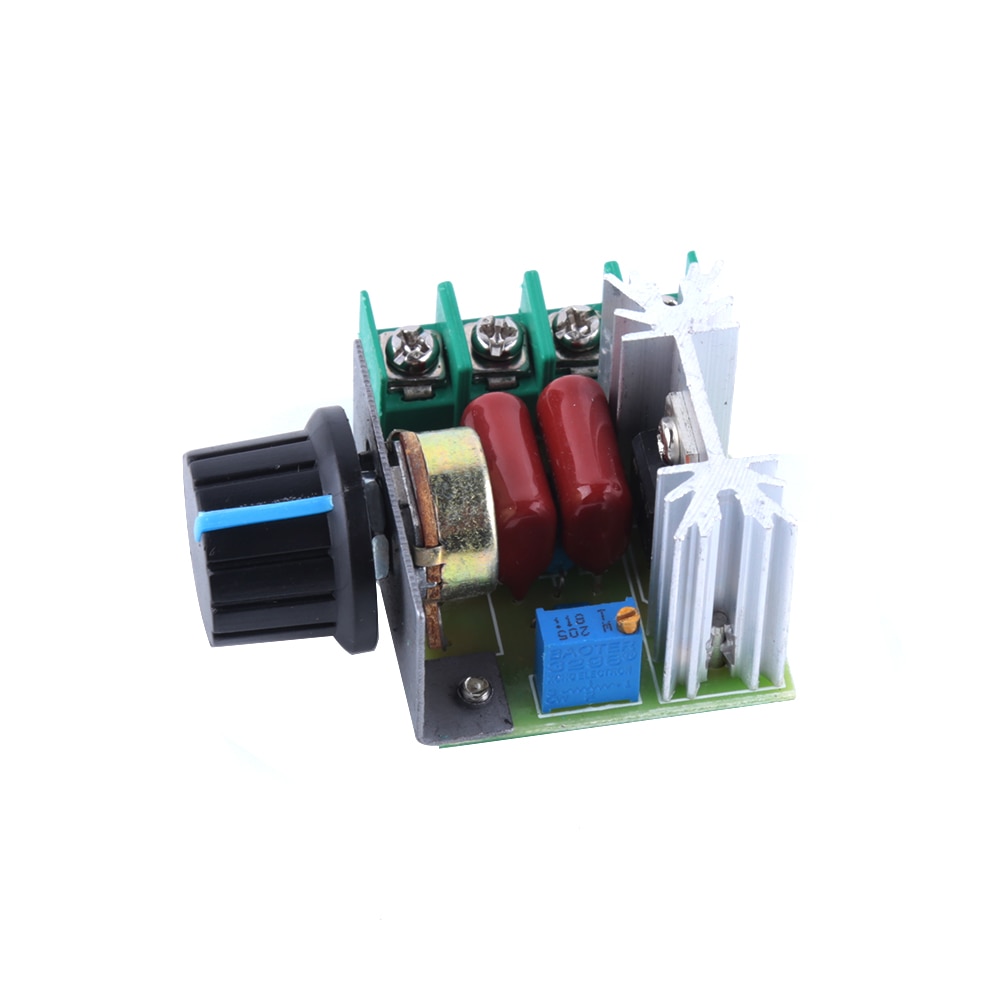 2 Stks/partij 2000W 50-220V Verstelbare Voltage Regulator Pwm Ac Motor Speed Control Controller