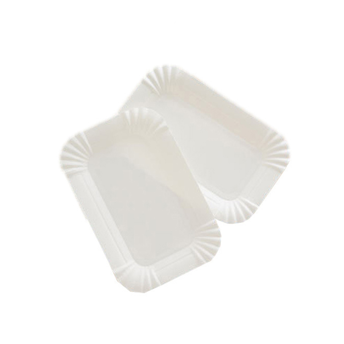 100pcs/LOT Disposable Tableware Cake Paper Plate Birthday Paper Plates Cutlery Tray