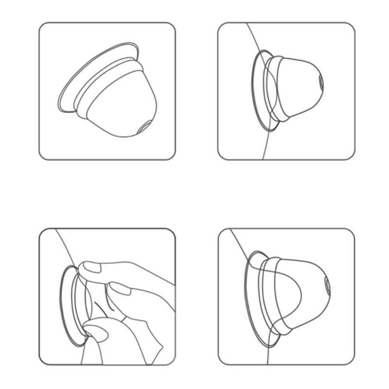 2022 2Pcs Tepel Corrector Voor Platte Omgekeerde Tepels Siliconen Tepel Aspirator Borstvoeding Aid