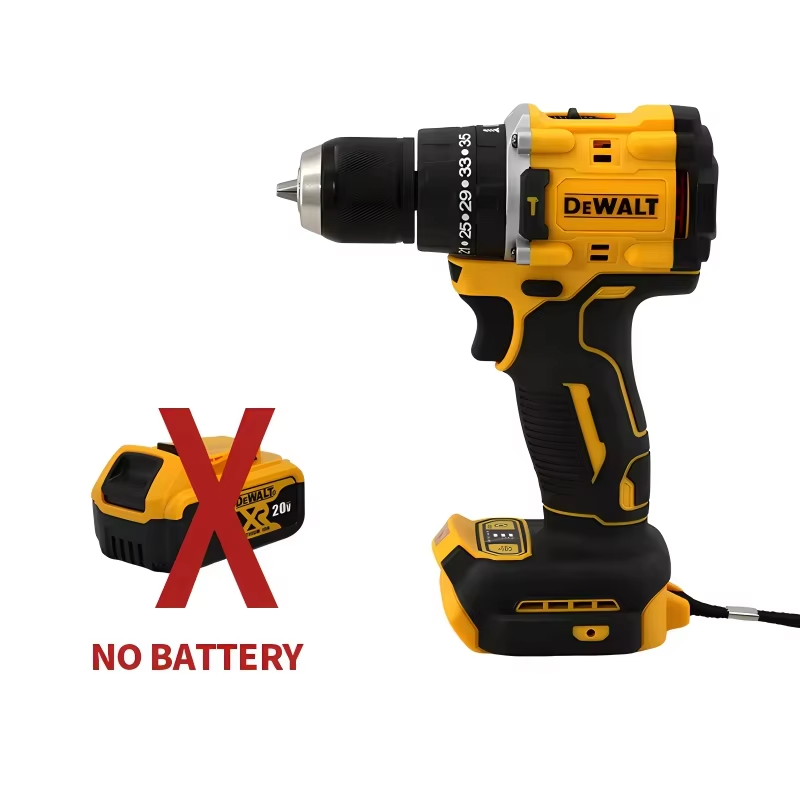 Dewalt DCD800 2000RPM Cordless Impact Drill 1/2 Inch Brushless Electric Screwdriver Lithium Electric Tool For Dewalt 20V Battery: Default Title