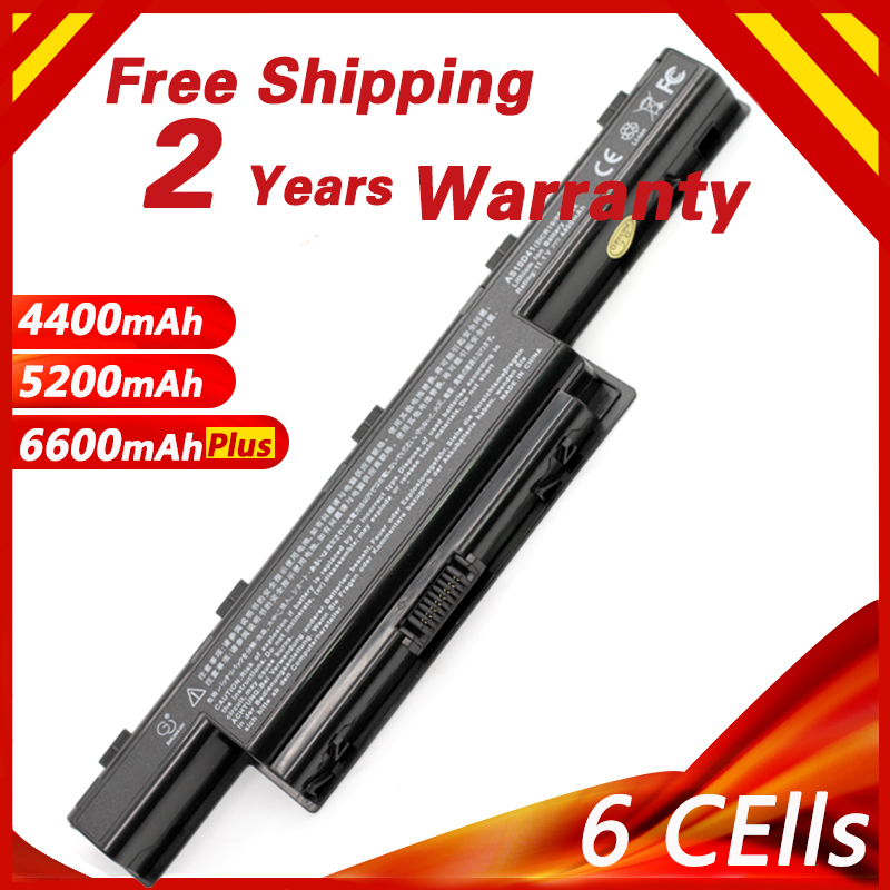 Golooloo de batería para Acer Aspire 4741, 4743, 4749, 4750, 4752, 4755, 4771, 5744, 6495, 7740, 7551, 7741, 7560, 7750 TravelMate 5740, 8572, 8573
