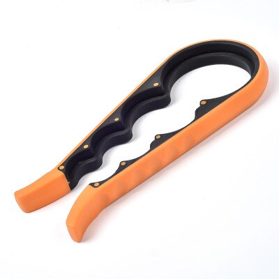 Bottle Opener Multi Purpose Screw Cap Jar Openers Bottle Lid Grip Wrench Kitchen Accessories Kitchen Gadgets: Orange