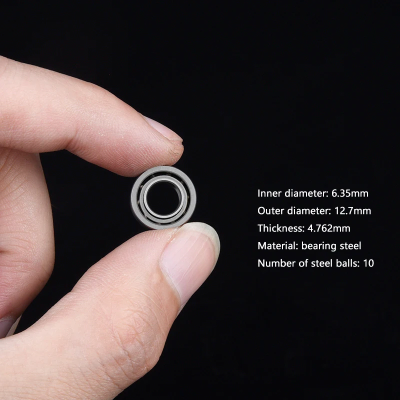 Roulement muet en acier inoxydable R188, 5 pièces, pour Fidget Spinner, roulements de , gyroscope du bout des doigts, roulement de roue à rouleaux en ligne