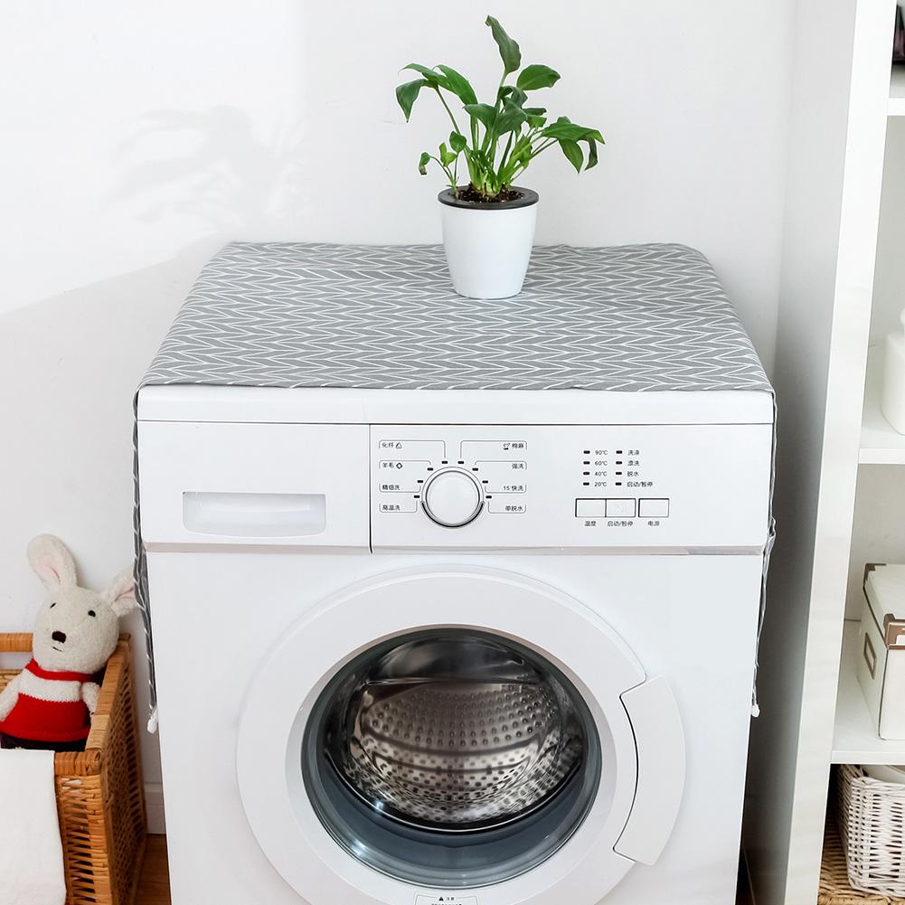 Multifunctionele Katoenen Linnen Stofdichte Cover Protector voor Koelkast Wasserij Wasmachine