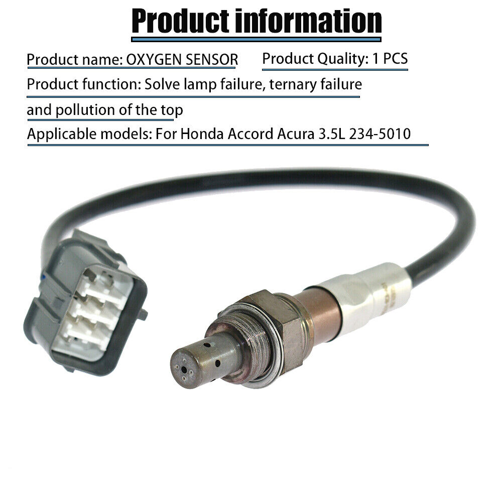 Sensor de oxígeno O2 para coche, accesorio para Honda Odyssey Pilot Ridgeline MDX Acura TL RL 3.5L 234 5010 2003 2004 2005 2006, , 36531-RCA-A01 2007