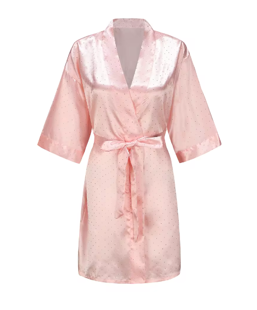 Brautkleid mit Diamanten Robe Luxus hochwertiger Bademantel Sexy Nachtwäsche Damen Robe Seidensatin Pyjamas Braut: L / Himmel Blau