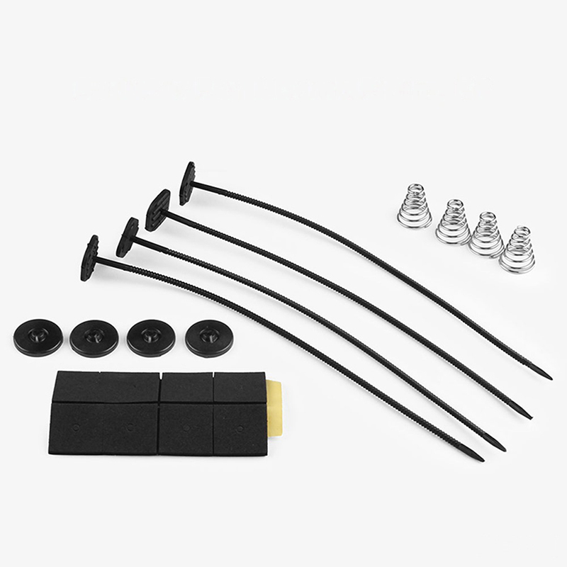 Universal Electric Radiator Fan Mounting Kit | Supercooling Strap Ties & Hardware | Fits 7"-16" Fans | Lifetime Warranty