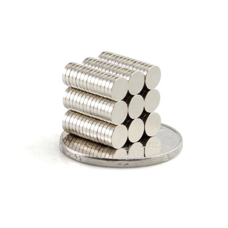 10/50/100 Stuks Dunne Neodymium Sterke Magneet 5X1Mm Permanente Kleine Ronde Magneet 5X1Mm Krachtige Magneten Disc 5*1 Mm