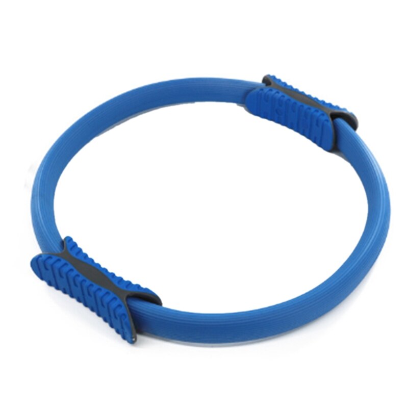 Yogacirkel nybörjare ic cirkel pilates cirkel fitness tunn lårutrustning ring: Blå