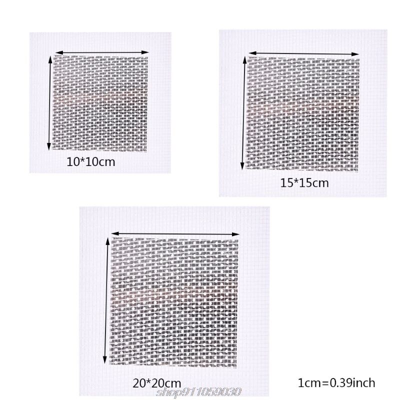Mesh Wall Repair Patch Adhesive Fix Net Drywall Hole Ceiling Plaster Damage 4/6/8 Inch A28 21