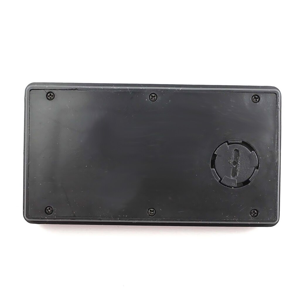 Car Truck Vehicle Dash Home Desk Digital LCD Clock Time Date Smart black with an easy-to-read LCD screen