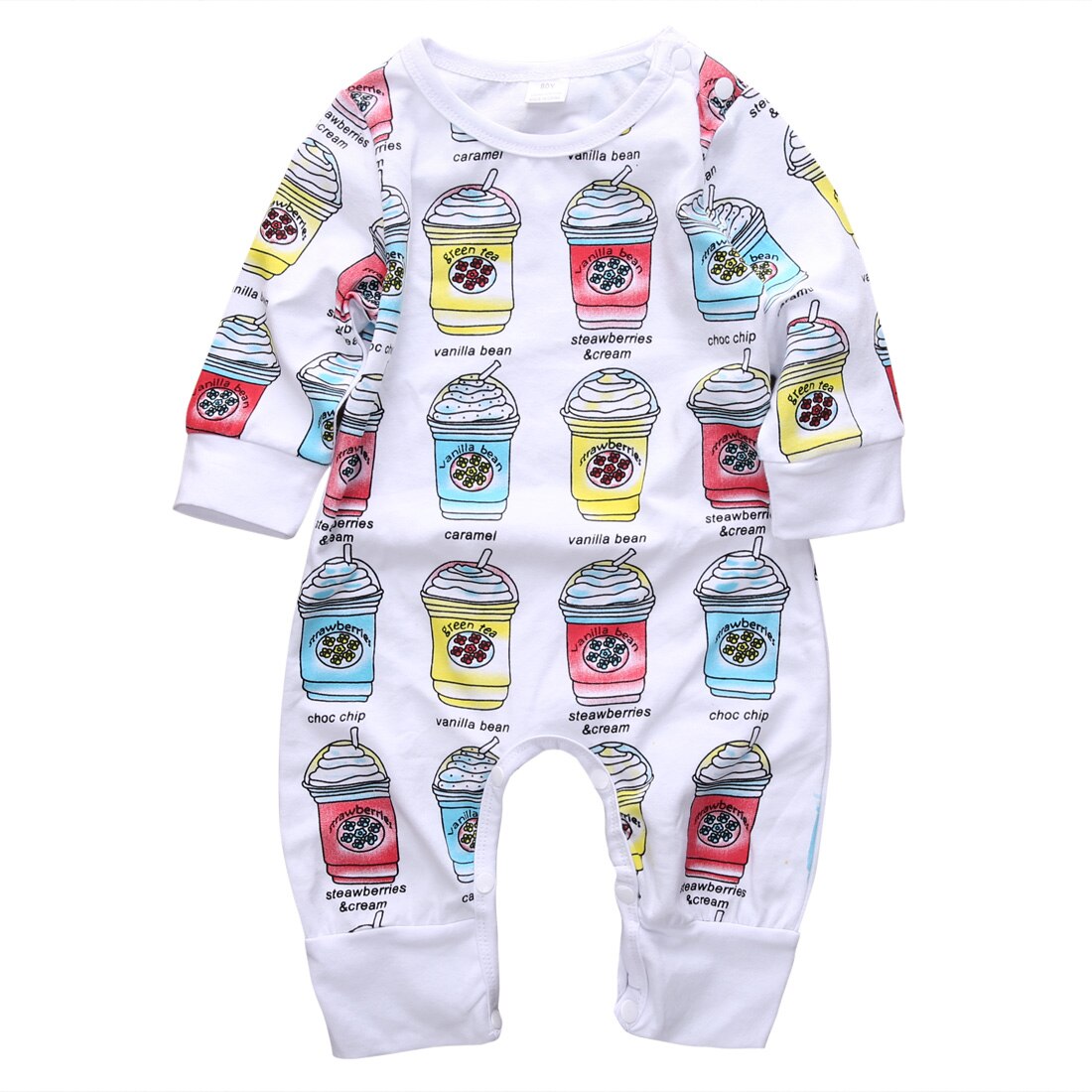 Unisex babytøj baby drenge pige fodtøj bukser spædbarn is baby bukse langærmet fleece tøj