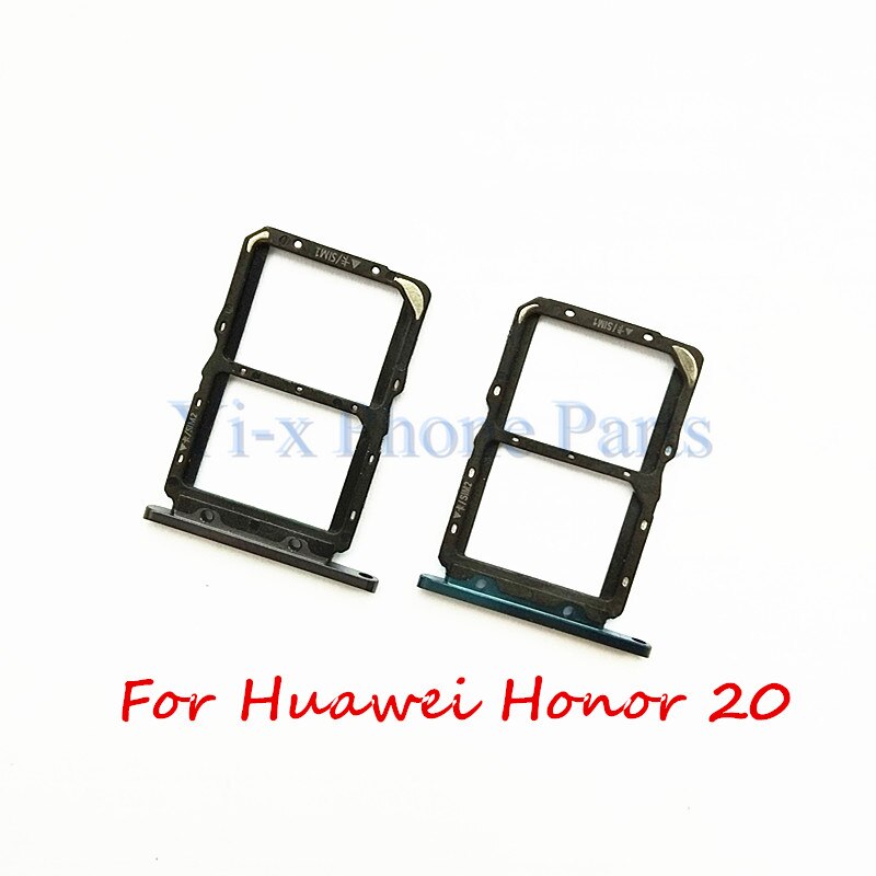 support de fente pour carte SIM, 1 pièce de rechange pour Huawei Honor 20