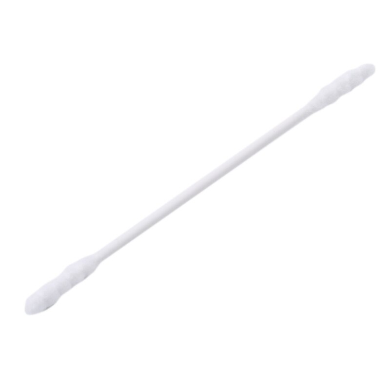 200 Pcs Fijn Papier Stok Dubbele Schroef Wattenstaafje Baby Veiligheid Wattenstaafjes Baby Schoon Oren Gezondheid Tampons