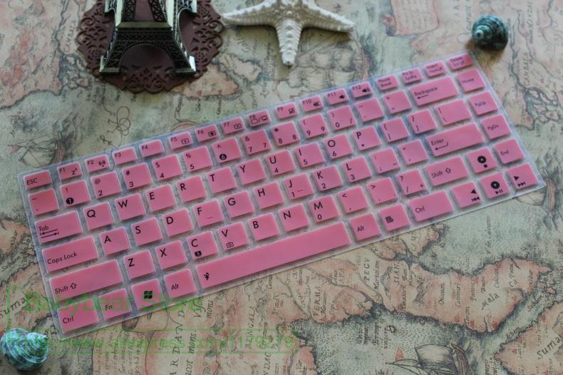 Silicone Laptop Keyboard Cover Skin - 14 inch Ultra-thin Dustproof Waterproof for Asus Laptops