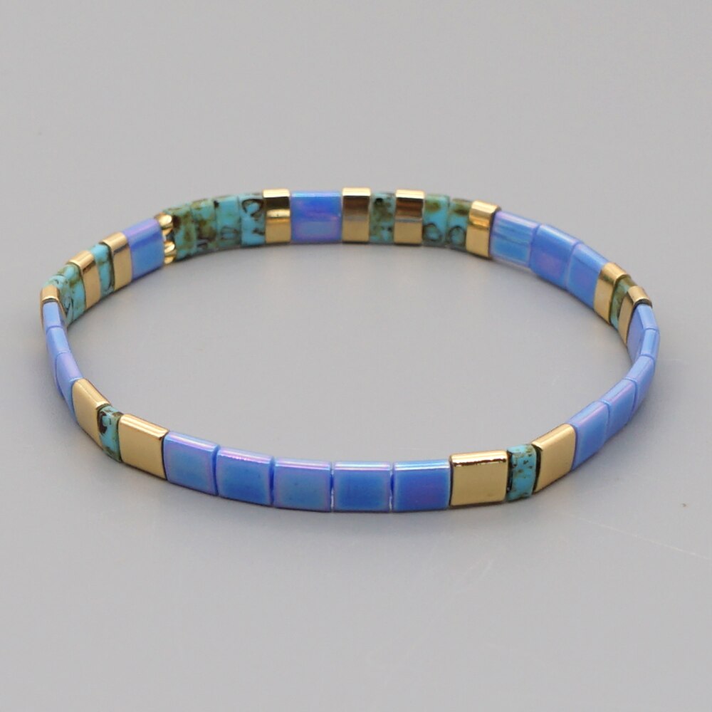 Go2Boho Vrienden Armband Miyuki Tila Armbanden Voor Vrouwen Sieraden Herfst En Winter Pulseras Mujer Sieraden: TL-B200059A