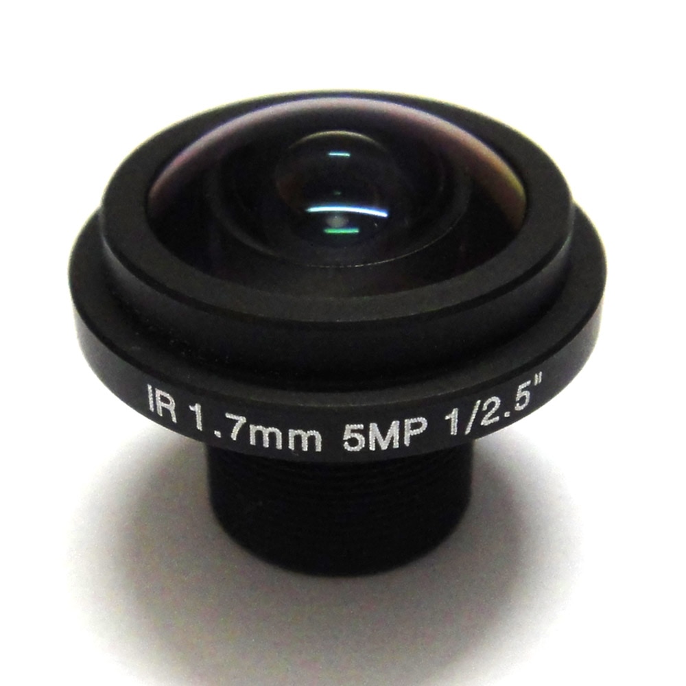HD 5mp Fisheye 1.7mm cctv Lens Groothoek 1/2. 5 &quot;M12 IR Board voor 720 p/1080 p IP Camera