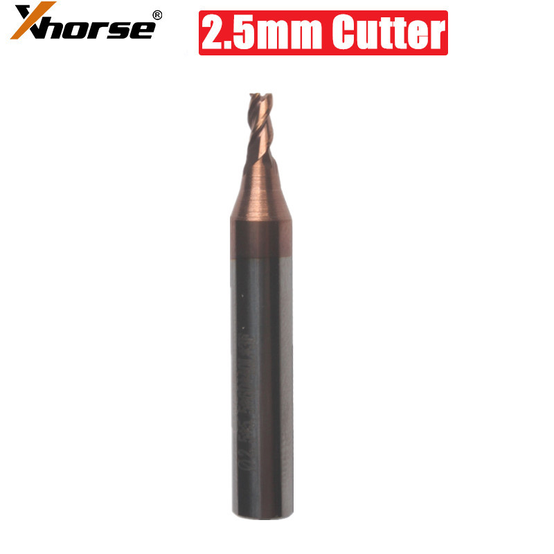Fraise pour Xhorse CONDOR XC-MINI, dauphin XP005 XP007, Machine de découpe de clés, 1.0mm 1.5mm 2.0mm 2.5mm1.5/2.5mm: GRIS