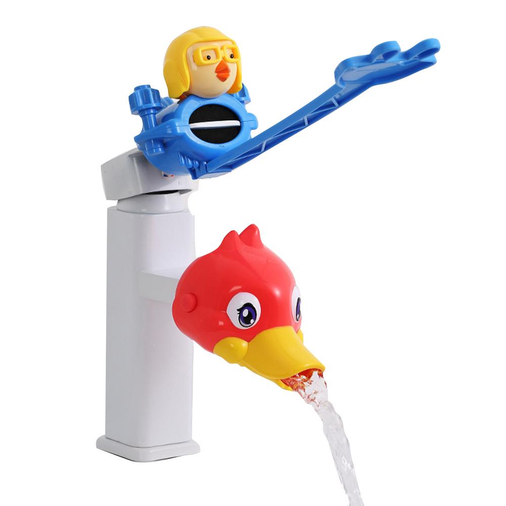 Kids Water Tap Faucet Extender Water Saving Cartoon Silicone Faucet Extension Tool Help Children Washing Hand Water Tap Extender: H