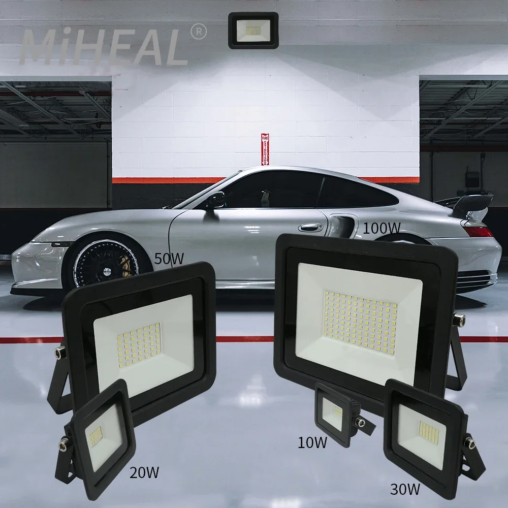 110V 220V LED Industriebeleuchtung 10W 20W 50W 100W Werkstatt Garage IP68 Arbeitslampe LED Bergbaulampe Flutlicht LED