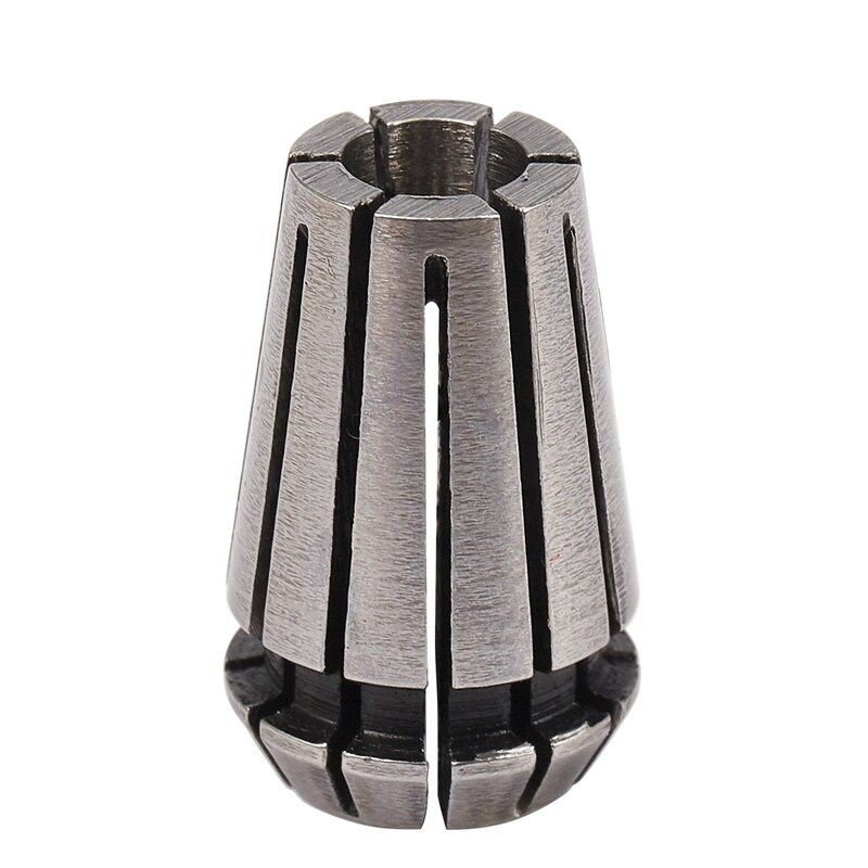 7 Uds 1-7mm ER11 herramienta de boquilla de mandril soporte para brocas de primavera Collet con 10 Uds Pcb fresadora 1mm cola de pescado de fresado
