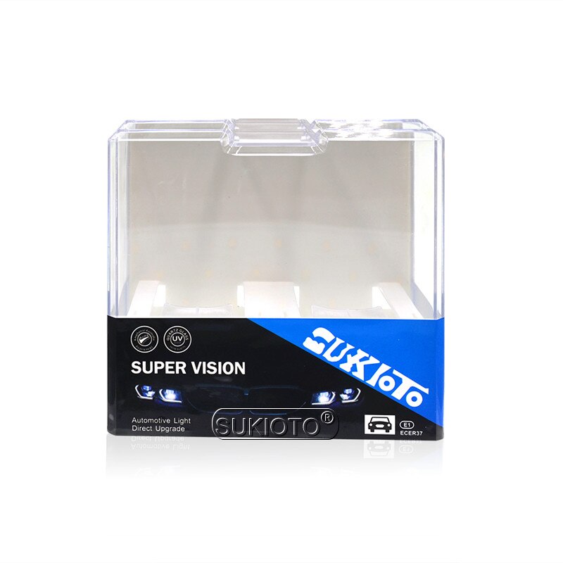 SUKIOTO-luz de xenón para coche, bombillas HID de 55W D3S 6000K, garra de Metal 35W, xenón D1S 5000K 4300K 8000K D2S D4S, faro delantero automático
