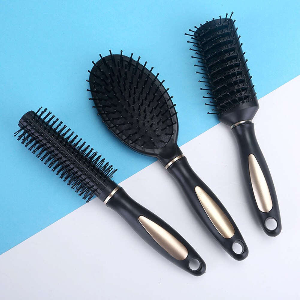 Curly Hair CombS Inner Buckle Hairstyle Comb Relieve Fatigue Salon Hair Brushes Lightweight Easily Carrying Hair Part