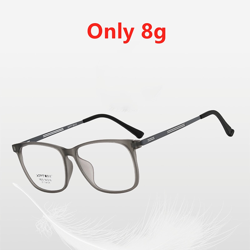 YIMARUILI – monture de lunettes Allo en titane pour hommes, très léger, grand visage, myopie, carré optique de Prescription, 9825