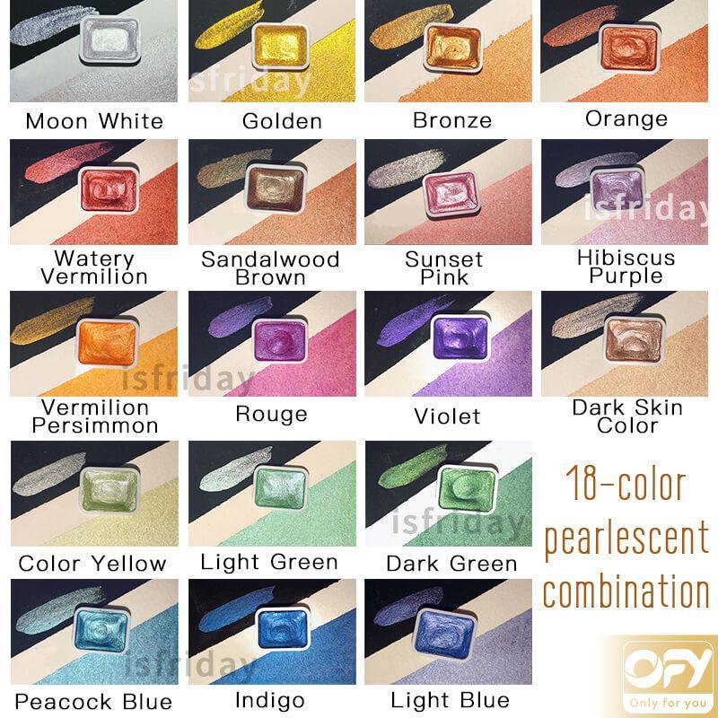 OFY®Linha fina de inclinação caneta pintura agulha desenho pingando pigmento esboço marcadores casa diy design arte fornecimento acessórios: 18 colors