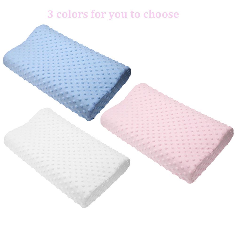Cuello almohada de fibra de rebote lento 50*30CM Cervical almohada de espuma de memoria salud envo gratis