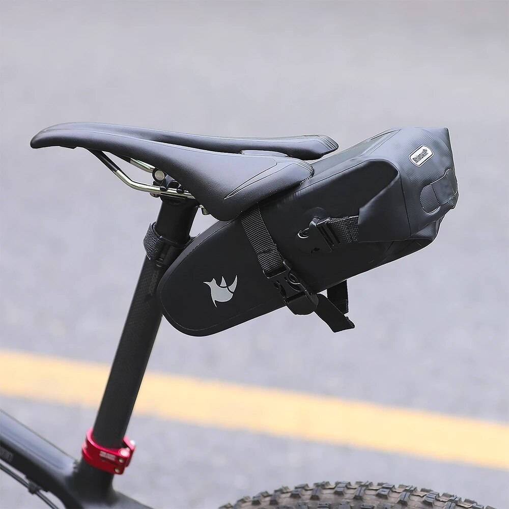 Rhinowalk Fahrrad Sattel Tasche 1,5 L 2,5 L Voll Wasserdicht Radfahren Sitz Tasche MTB Straße Reparatur Werkzeuge Tasche Fahrrad Schwanz Pack Zubehör