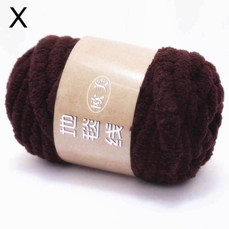 Lana ciniglia in velluto di peluche spesso super morbido e volumoso, maglia calda, filato tutto'uncinetto, coperta fai da te, sciarpa, 250 g * 2 pezzi = 500 g: rosa oro