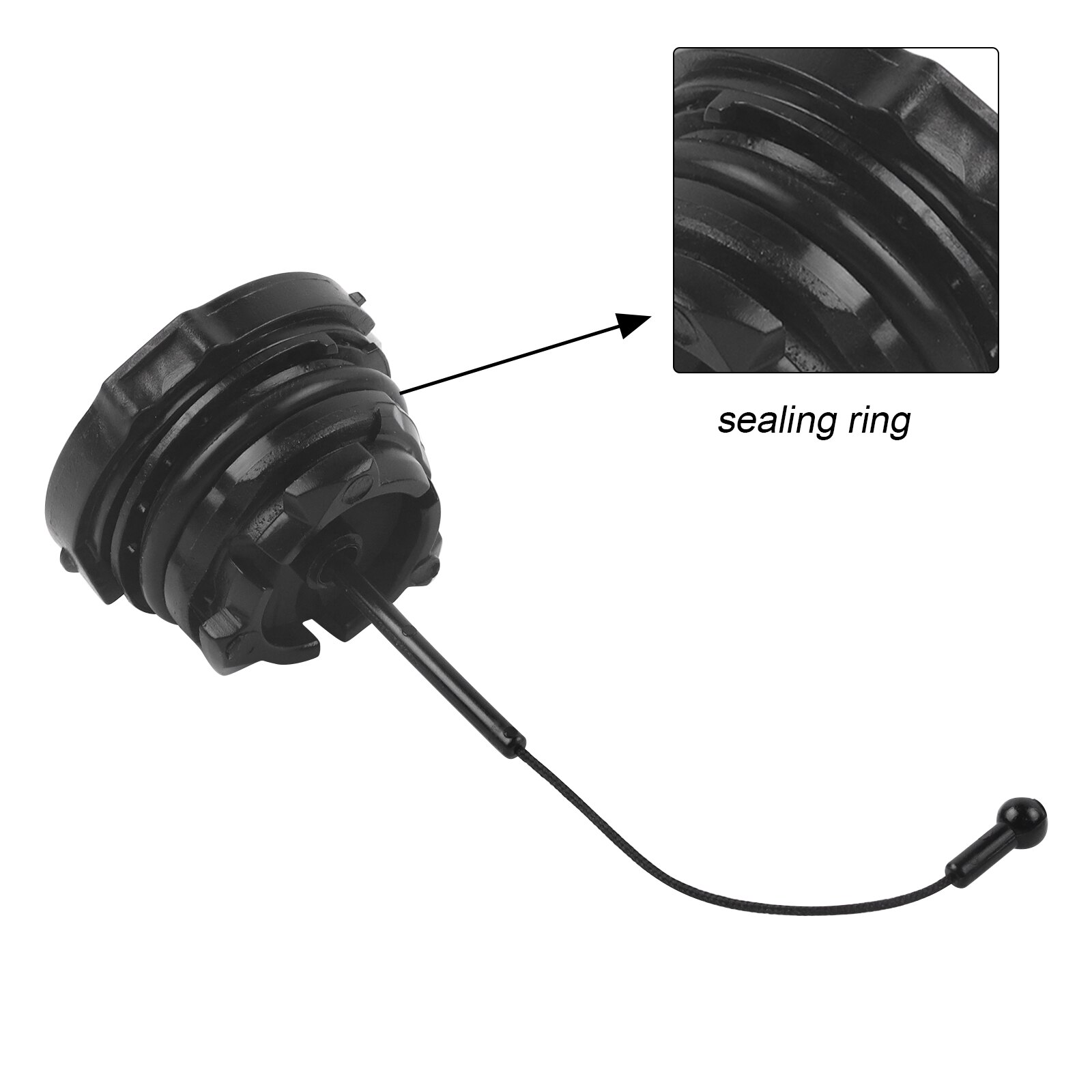 Bouchon de réservoir de carburant, 3 pièces, pour Stihl FS90 FS100 FS110 HT101 KM90 4 Mix Series 00003500533
